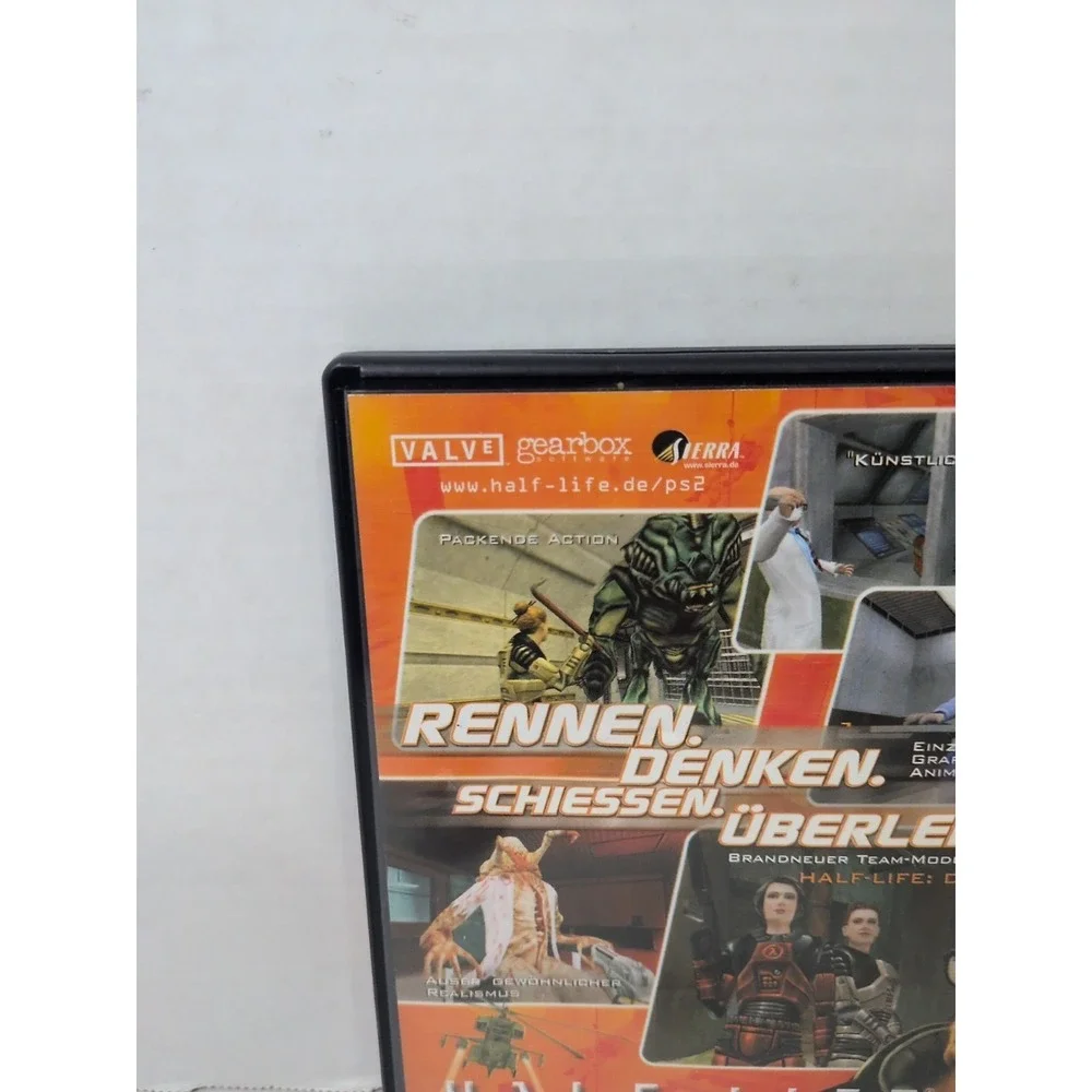 Half-Life (Sony PlayStation 2, 2001) Complete In Box German Pal